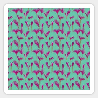 Futura Minerva Vibe Palms Pattern 7 Sticker